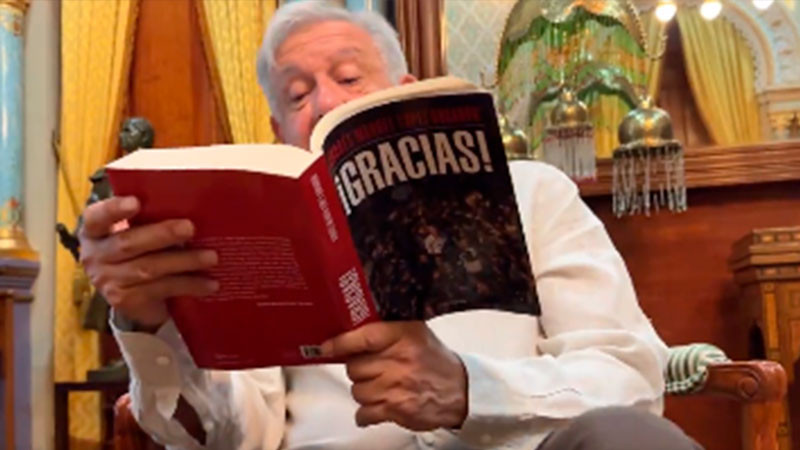 “Perdió la censura, ganó la libertad”: AMLO celebra que el Tribunal Electoral no prohibiera su libro «Gracias»