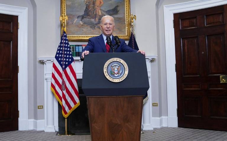 «El orden debe prevalecer» tras intervención policial en protestas universitarias por Gaza: Biden