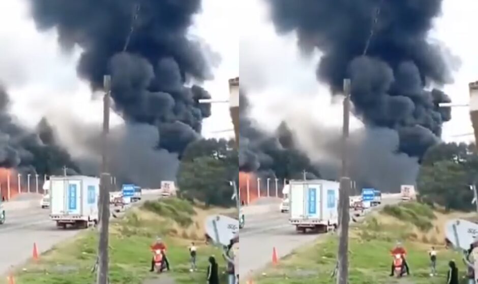 Desastre en la Carretera: Camión Cargado con Diésel Se Salta y Deja Un Rastro de Dolor en el Tramo México-Puebla, Al Menos Tres Personas Resultan Heridas