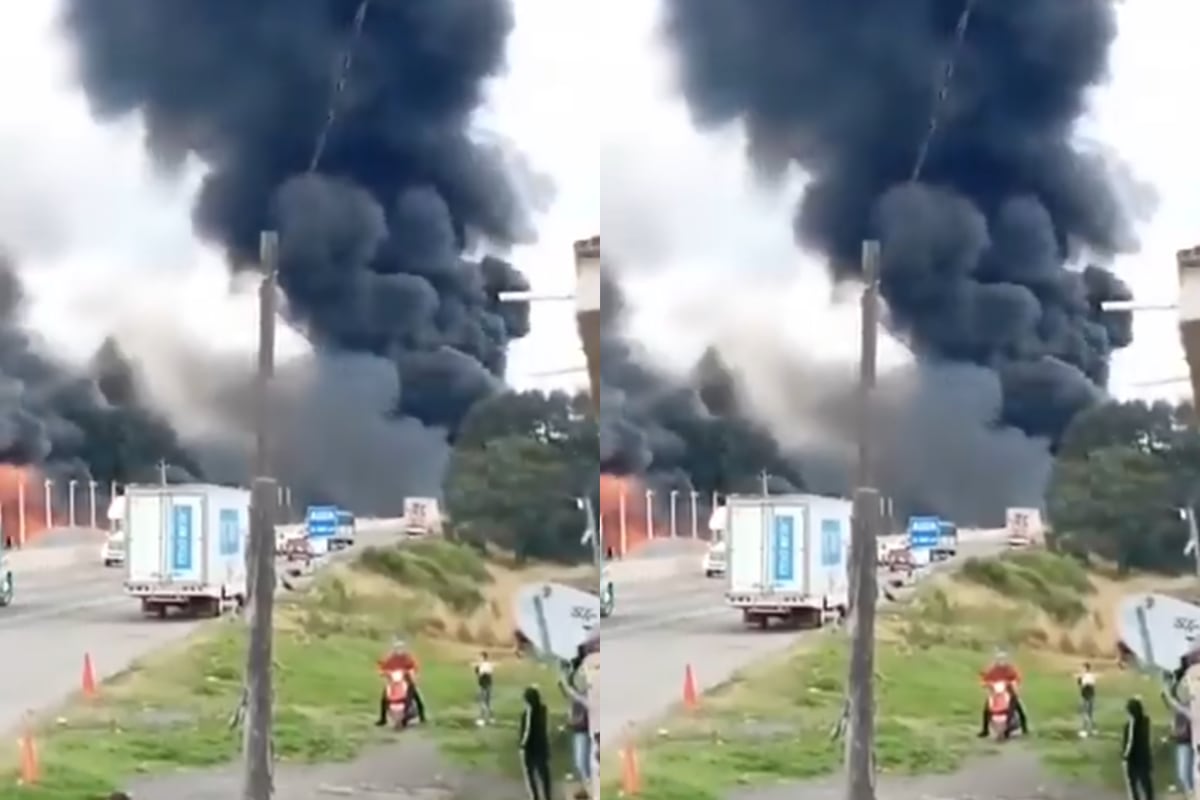 Desastre en la Carretera: Camión Cargado con Diésel Se Salta y Deja Un Rastro de Dolor en el Tramo México-Puebla, Al Menos Tres Personas Resultan Heridas