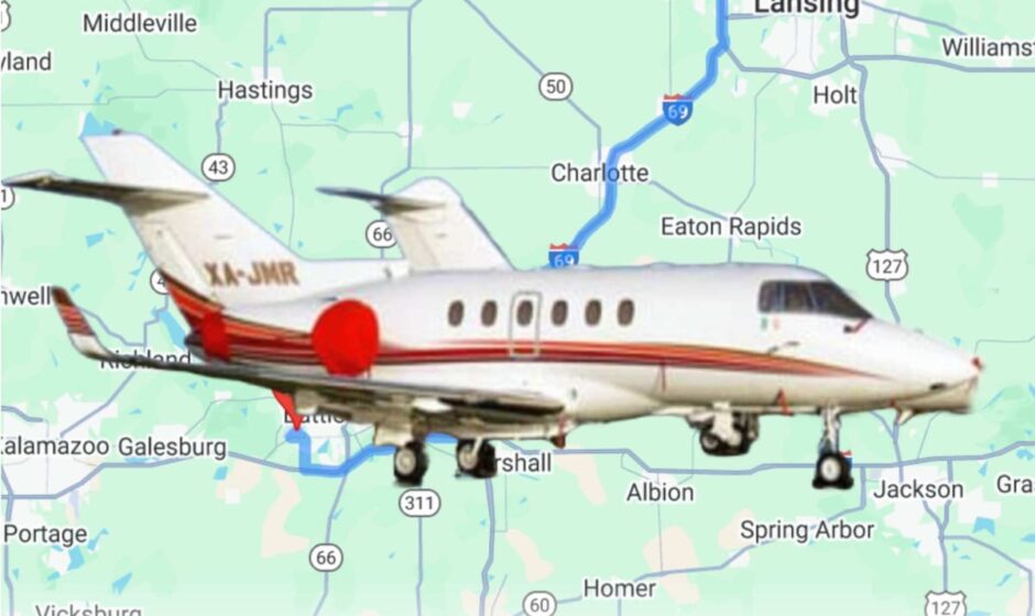 "El vuelo fatal: El análisis detallado de la ruta y los momentos previos al desastre del avión mexicano que impactó en Michigan"